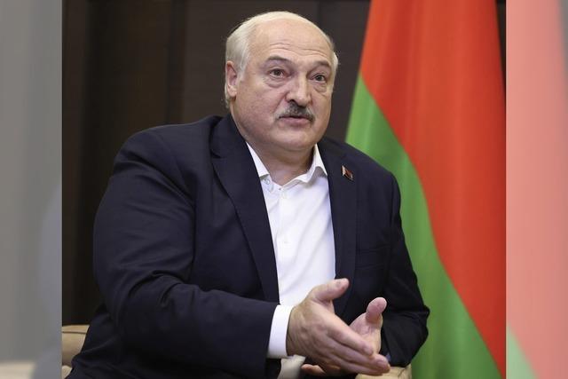 Lukaschenko untergrbt Putins Propaganda