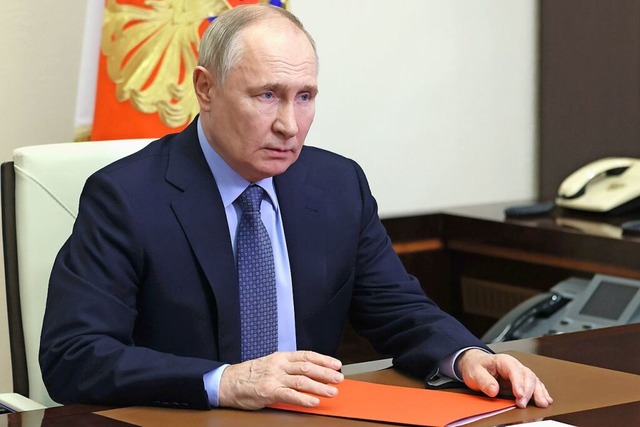 Russlands Prsident Wladimir Putin  | Foto: Mikhail Metzel (dpa)