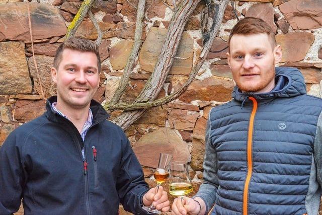 Landwirte aus Bollschweil haben zum Jubilum der Gesamtgemeinde einen Wein und einen Whisky kreiert
