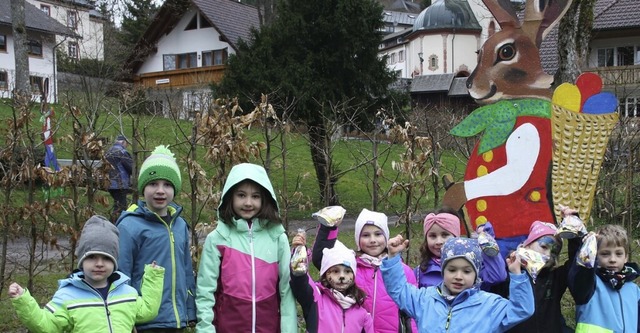 Die Kindergartenkinder Kurpark   | Foto: Andreas Bhm