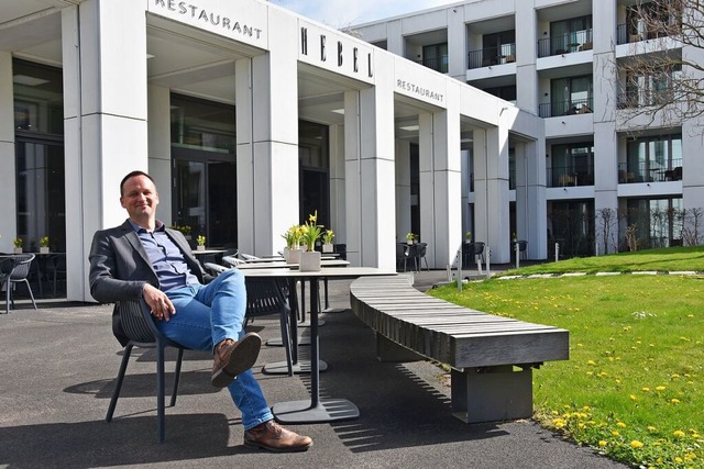 &#8222;Wir sind ganz klar ein Business... Gessler ber das Hotel Stadt Lrrach.  | Foto: KAthrin Ganter