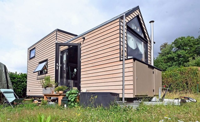 Zwischen 15 und 50 Quadratmeter Flche haben die Tiny Houses.  | Foto: Uli Deck (dpa)