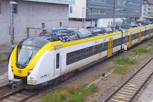 Zwei Zge verstrken derzeit die Flotte der Breisgau-S-Bahn