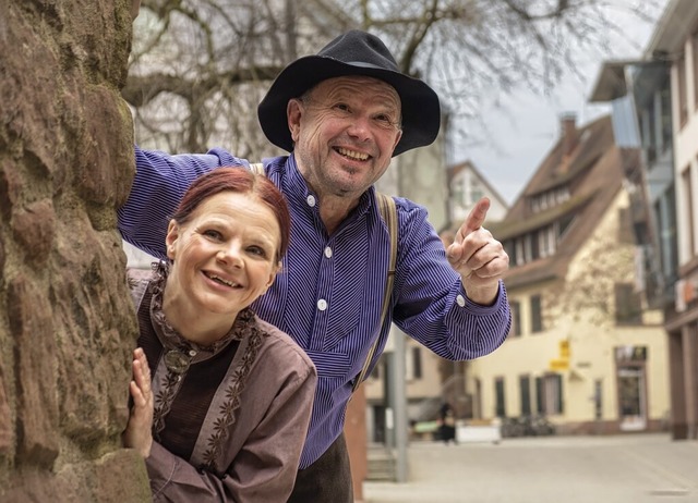 Neue Stadtfhrung &#8222;Alles andersc...en&#8220;-Wirtsehepaar Sofie und Fritz  | Foto: Stadt Lahr