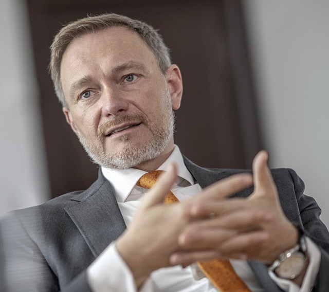 FDP-Chef Christian Lindner  | Foto: Michael Kappeler (dpa)