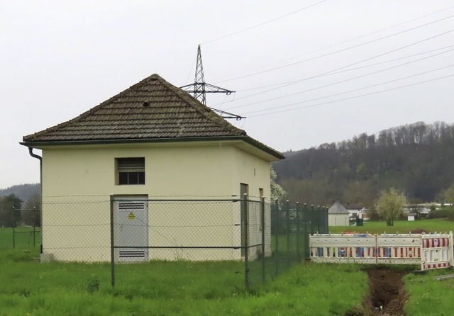 Die Arbeiten am Tiefbrunnen Nagelfluh II haben begonnen.   | Foto: Gerd Leutenecker