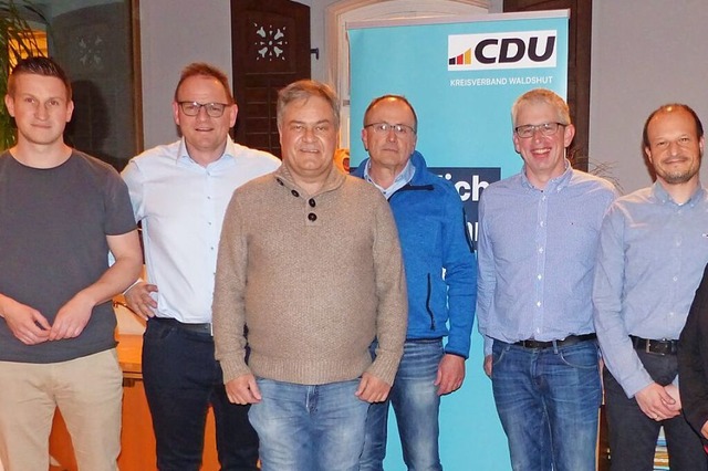 Die CDU-Kandidaten  fr die Gemeindera...e, Dirk Schuble und Daniel Schliffke.  | Foto: Elisabeth Baumann