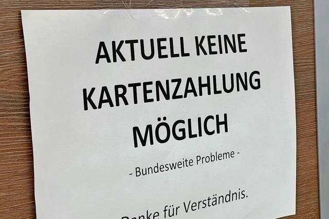 Kartenzahlungen bei Sparkassenkunden war zeitweise nicht mglich