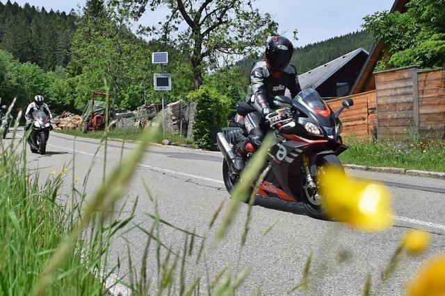 Neue Tempolimits im Schwarzwald sollen gegen Motorradlrm helfen