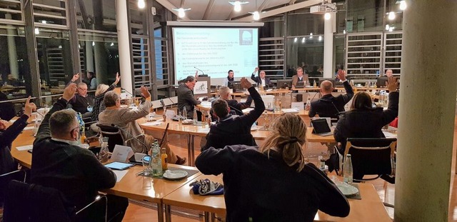 Bei den Sitzungen des Stadtrates ist f...er Stefan Schlatterer gerade die Hand.  | Foto: Gerhard Walser