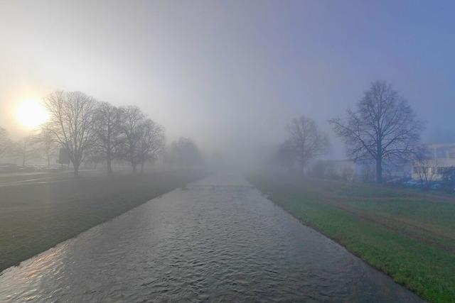 Sonnenaufgang an der Elz