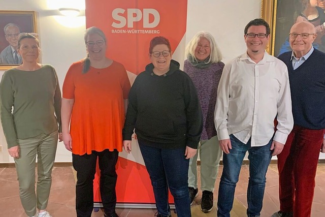 Stella Kleine, Martina Fuhrmann, Sabin...n zu den Nominierten der SPD Endingen.  | Foto: privat