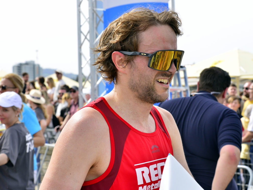 Sieger 10-km-Lauf: Florian Adami.
