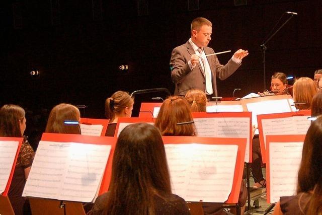 Der Musikverein Harmonie Dinglingen begeistert beim Konzert im Parktheater Lahr