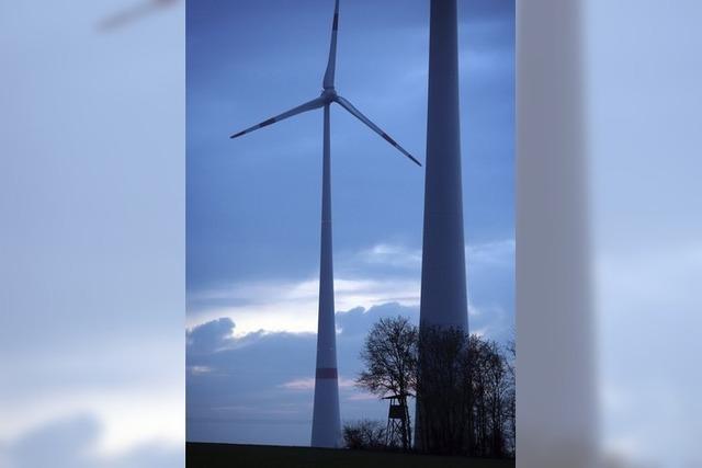 Der neue Windpark wird vorgestellt
