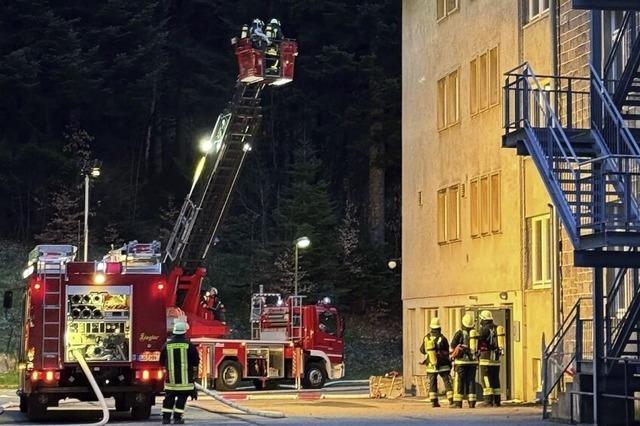 55 Feuerwehrleute ben an der Rehaklinik Birkenbuck