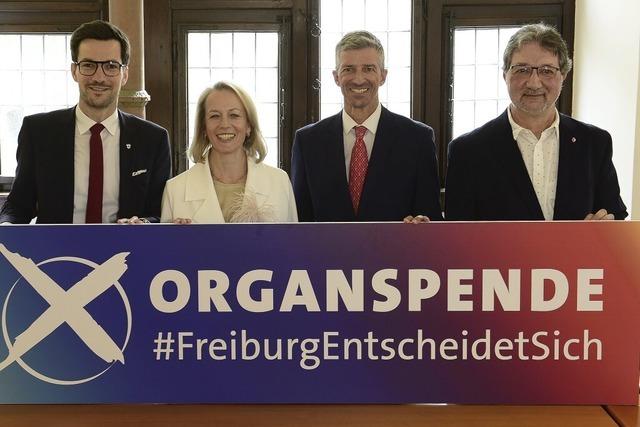 Freiburg startet Kampagne, um Zahl der Organspender zu erhhen