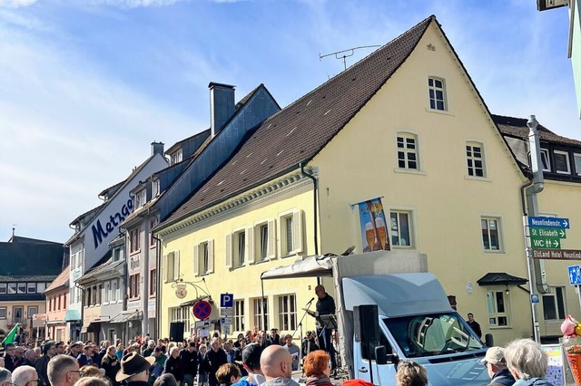 Das Gasthaus Lwen liegt im Herzen von...fang Mrz. Nun ist es wieder geffnet.  | Foto: Stadt Elzach