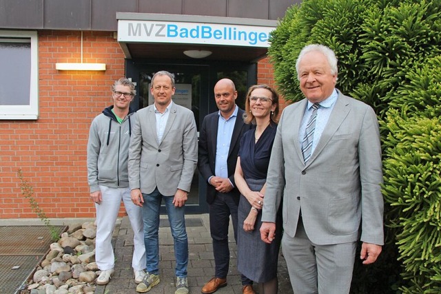Die Gesellschafter des MVZ Bad Belling...ka Rther und Martin Heberger (v.li.)  | Foto: Susanne Pfunder