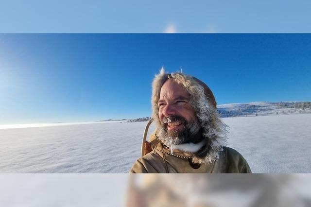 Der Freiburger Markus Klek zog als Steinzeitmensch durch Lappland