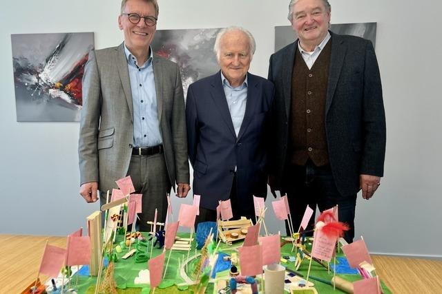 Volker-Homann-Stiftung untersttzt Auenbereich des Freiburger Westbads mit 100.000 Euro