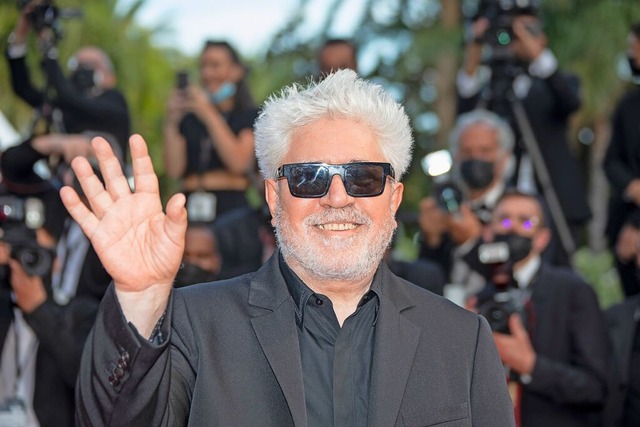 Pedro Almodvar bei den Filmfestspielen in Cannes im Jahr 2021  | Foto: dpa