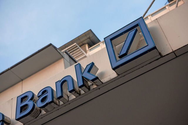 Die Filiale der Deutschen Bank in Lrrach  | Foto: Jonas Hirt