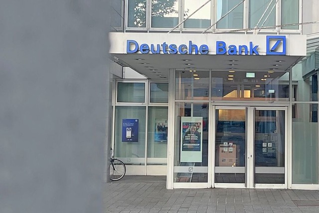 Das Gebude der Deutschen Bank in Lrrach  | Foto: Jonas Hirt