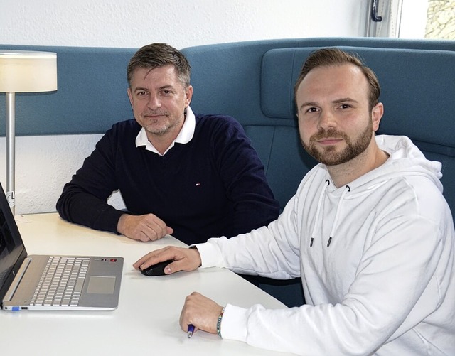 Ralf Lupberger (links) und Anton Schein  | Foto: Christian Ringwald