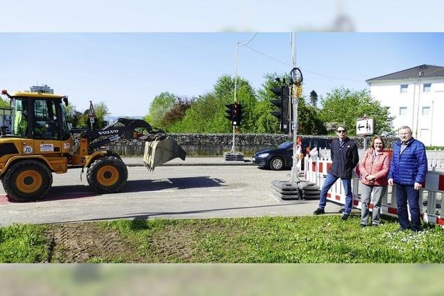 Ausbau des Fernwrmenetzes in Nollingen hat begonnen