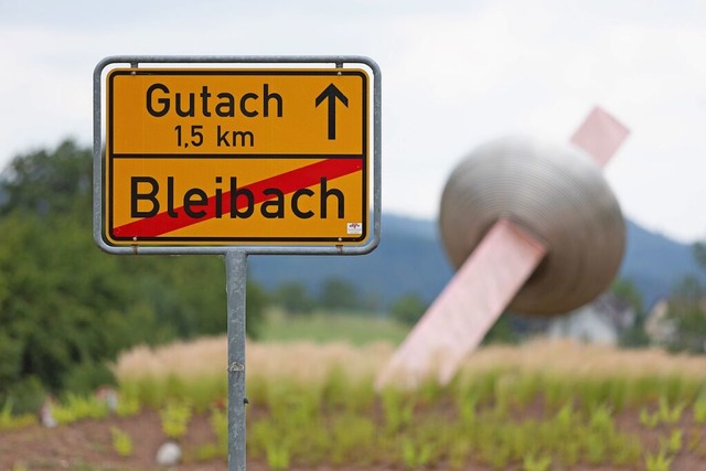 Kreisverkehr zwischen Gutach und Bleib...termann fr die Entwicklung des Ortes.  | Foto: Patrik Mller