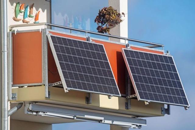 Solarpaket sieht auch Erleichterungen fr Balkonkraftwerke vor