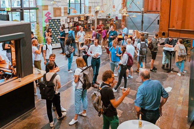 Wissenschaft trifft Wirtschaft &#8211;...ltung vom LZN im  Kreativpark Lokhalle  | Foto: Fraunhofer EMI / Felix Tritschler