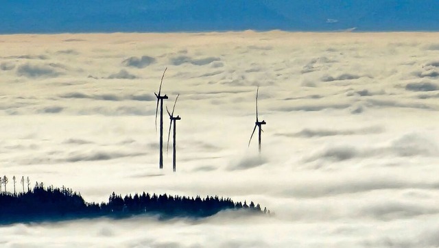Die Windkraft ist nun auch in Wieden Thema. Man schaut sorgenvoll nach Gersbach.  | Foto: Gerald Nill