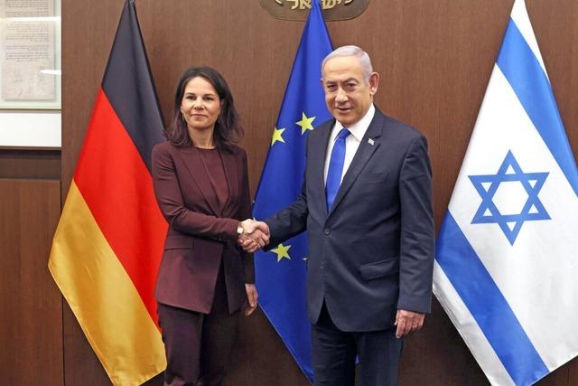 Auenministerin Baerbock besucht zum siebten Mal seit dem Ausbruch des Gaza-Krieges Israel