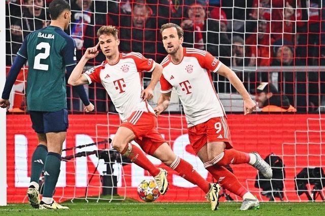 Kimmich kpft Bayern ins Halbfinale