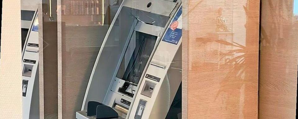 Unbekannte sprengen Geldautomat in Heitersheim und richten hohen Schaden an