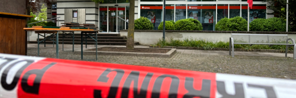 Sparkasse Staufen-Breisach schtzt Geldautomaten erstmals mit Sicherheitsdienst
