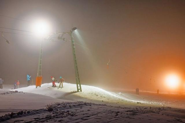 Nach Neuschnee ffnen spontan einige Skilifte im Schwarzwald