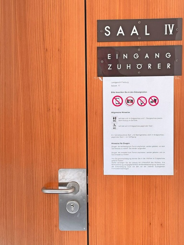 Eingangstr im Landgericht  | Foto: Markus Zimmermann