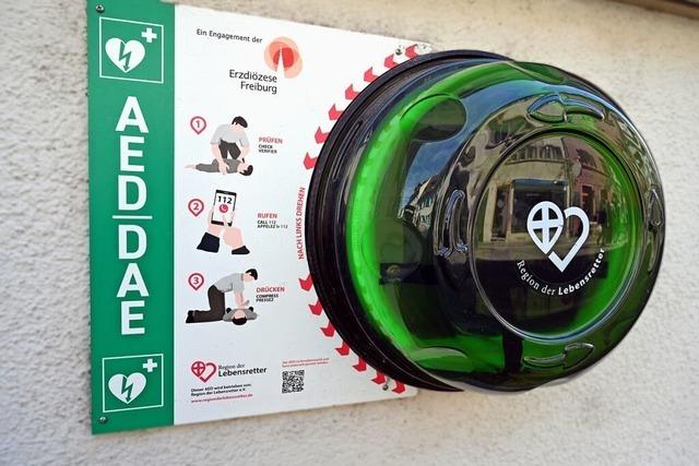 Spender fr Defibrillatoren im Kreis Lrrach werden gesucht