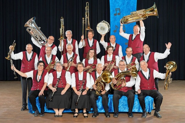 Die Thunersee Musikanten aus der Schwe... in Bad Bellingen am Sonntagvormittag.  | Foto: Erich Hsler