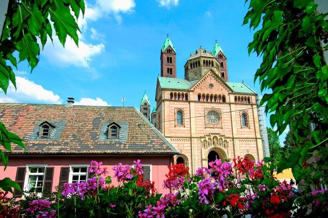 Welterbe und Denkmal der Salierknige: der Dom zu Speyer  | Foto: Tourist-Information Speyer, Thomas Haltner