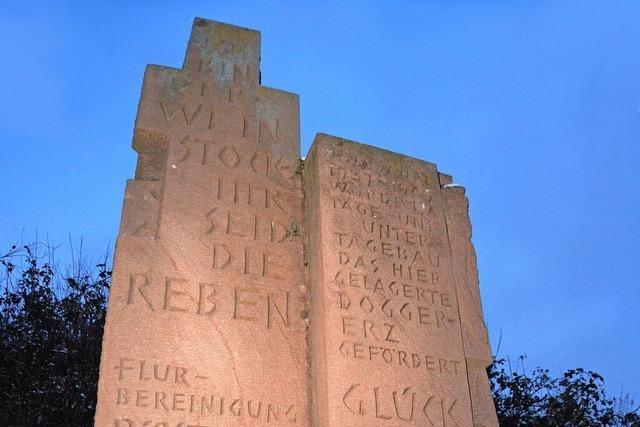 Der Untergrund bei der frheren Grube Kahlenberg bedarf noch lange der Nachsorge