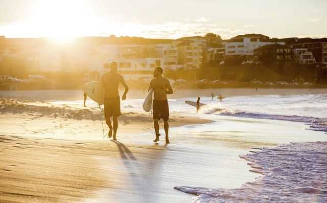 Austausch am Meer: Bondi Beach ist ein bekannter Strand von Sydney. | Foto: VisitNSW.com Austausch am Meer: Bondi Beach ist ein bekannter Strand von Sydney. | Foto: VisitNSW.com