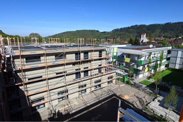 Hochgestapelt und gesteckt: Wie die Freiburger Stadtbau neue Wege im Holzbau geht