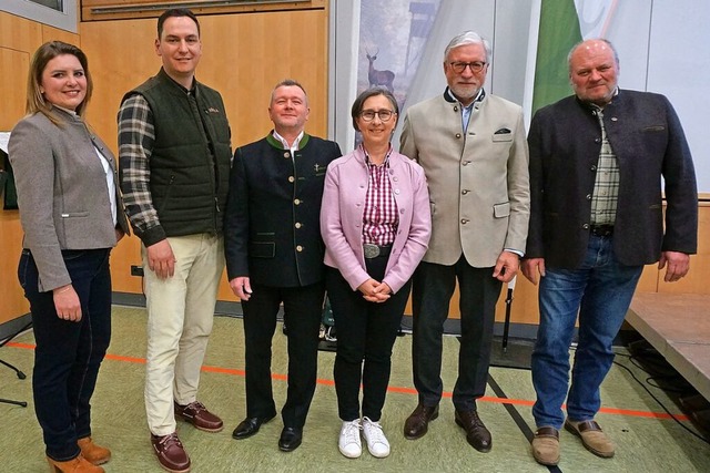 Der Vorstand der Badischen Jger im Kr...cker, Bernhard Kallup und Peter Frey    | Foto: Ursula Freudig