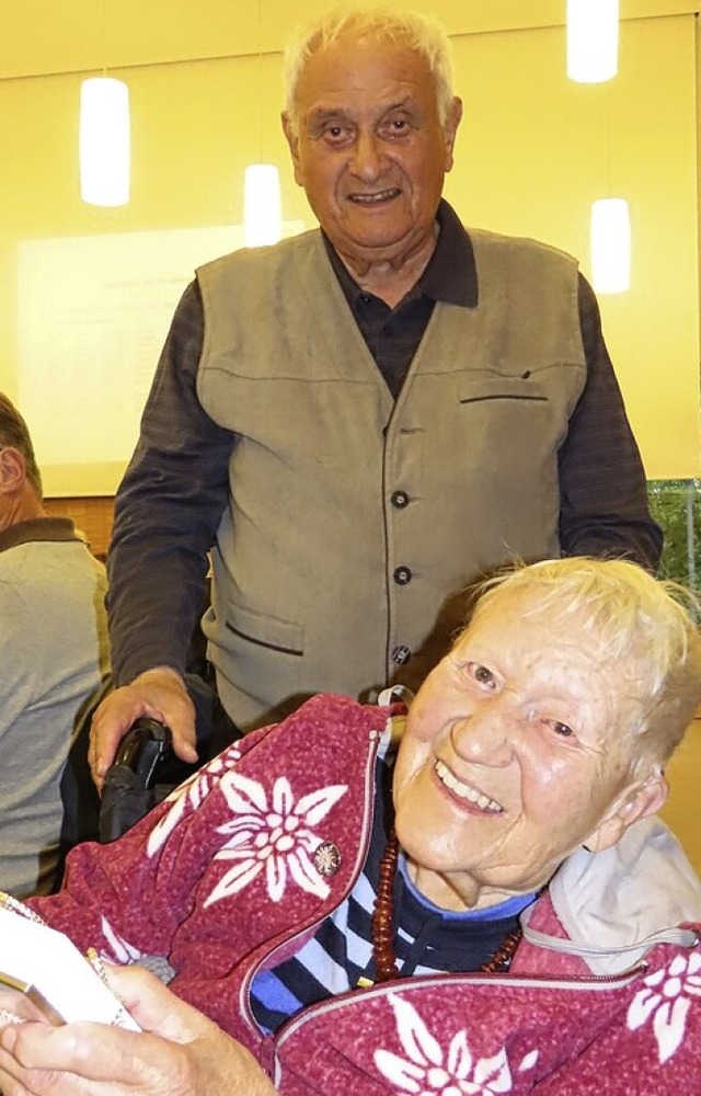 Hannelore und Norbert Mierswa sind 50 Jahre beim Alpenverein.  | Foto: Gerd Leutenecker