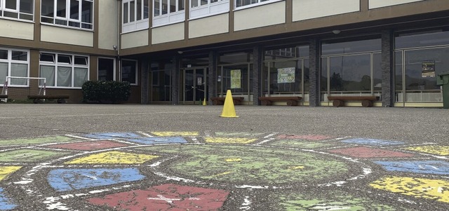 An der Oberschopfheimer Grundschule so...m die Pausenhalle modernisiert werden.  | Foto: Alena Ehrlich