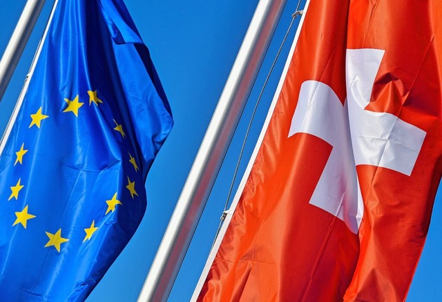 Die Beziehungen zwischen der Schweiz und der EU stehen erneut auf dem Prfstand.  | Foto: Patrick Pleul (dpa)
